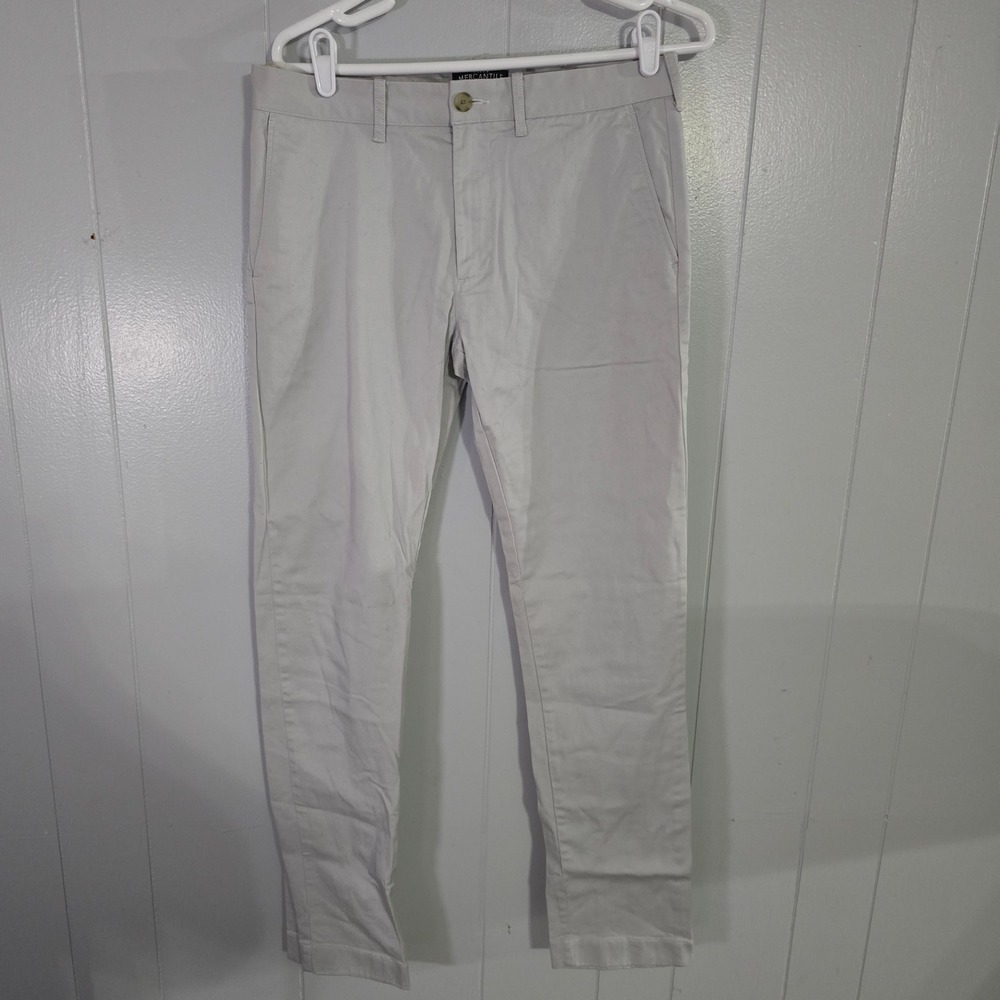 J.Crew Mercantile‎ Flex Chino Pants Mens 31x32 Gray Good Slim Fit Trousers
